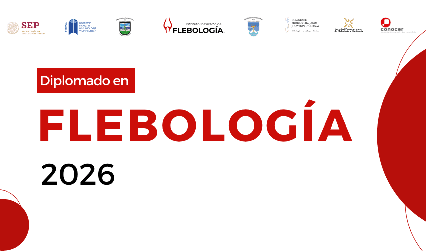 BANNER IMAGEN Diplomado en Flebología 2025 Curso Taller Capacitación Escleroterapia IMF Instituto